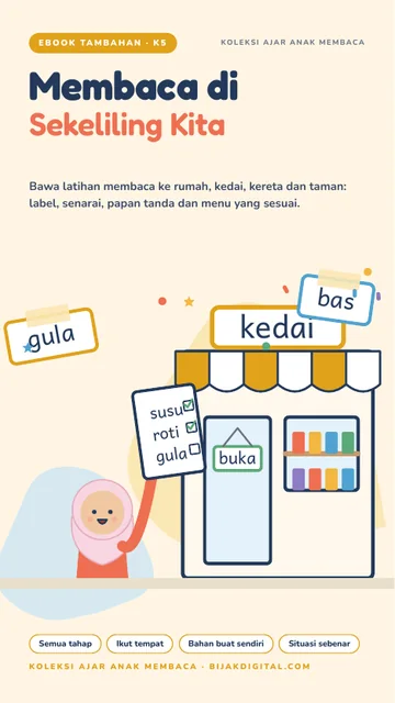 Kulit Membaca di Sekeliling Kita