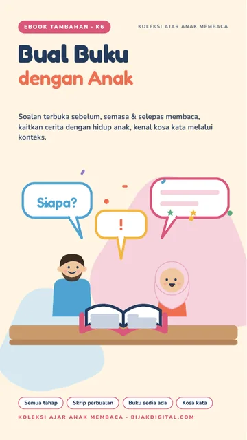 Kulit Bual Buku dengan Anak